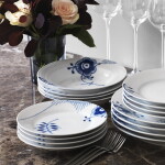 Royal Copenhagen Porcelánový hlboký tanier Blue Fluted Mega Ø 21 cm