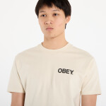 Tričko OBEY Doberman Classic T-Shirt Cream L