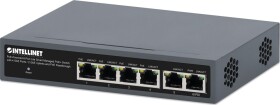 Intellinet Network Solutions INTELLINET 6-Port PoE Powered Gbit PoE+ Switch Passthr. 60W
