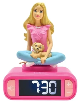 LEXIBOOK Budík Barbie