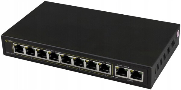Pulsar SG108-90W PULSAR Switch PoE 10-portowy Gigabit, 8x PoE