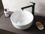 SAPHO - EI keramické umývadlo na dosku, Ø 33cm, biela TU0077