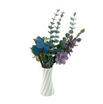 Mamido Mamido Drevená stavebnica 3D kytica farebných kvetov MT1179