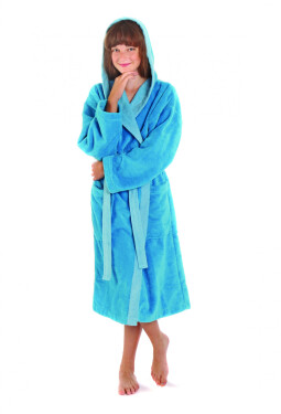 Detský župan Tampa duo 9159 6330 tyrkys - Vestis XXL tyrkysová