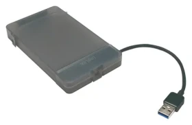 LogiLink adaptér USB 3.0 na 2,5 "SATA šedá / Adaptér / Pre 2,5" HDD a SSD / USB 3.0 (AU0037)
