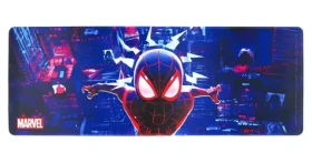 Paladone Miles Morales / Herná podložka pod myš / 30 x 80 cm / Licenčný motív MARVEL (PP14480SPMEPM)