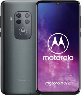 Motorola One Zoom 4/128GB Sivý (PAG20017DE)