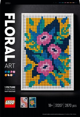 LEGO® Art 31207 Kvetinové umenie