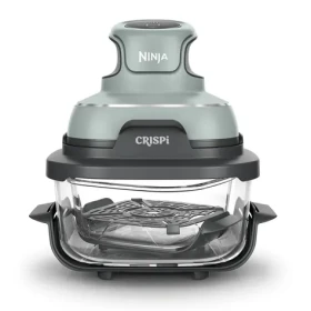 Ninja Crispi FN101EUSG zelená / teplovzdušná fritéza / 1700 W / 3.8l / 4 funkcie / 40 ° C - 240 ° C (FN101EUSG)