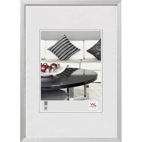 Walther+ design AJ040S vymeniteľný fotorámček Formát papiera: 30 x 40 cm strieborná; AJ040S