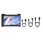 11.6 MISURA ID-3M1106D čierna / LED / IPS / 1920 x 1080 / 16:9 / 25 ms / 1000:1 / miniHDMI amp; USB-C (ID-3M1106D)