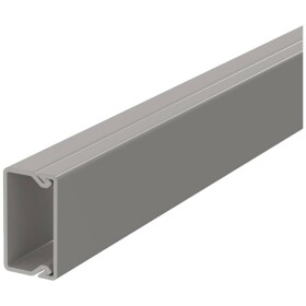 OBO Bettermann 6025005 káblová lišta (d x š x v) 2000 x 30 x 15 mm 1 ks kamenná sivá; 6025005