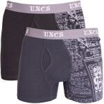 2PACK pánske boxerky UNCS Angelo nadrozmer