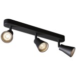 SLV 1000892 AVO stropné svetlo GU10 50 W čierna; 1000892