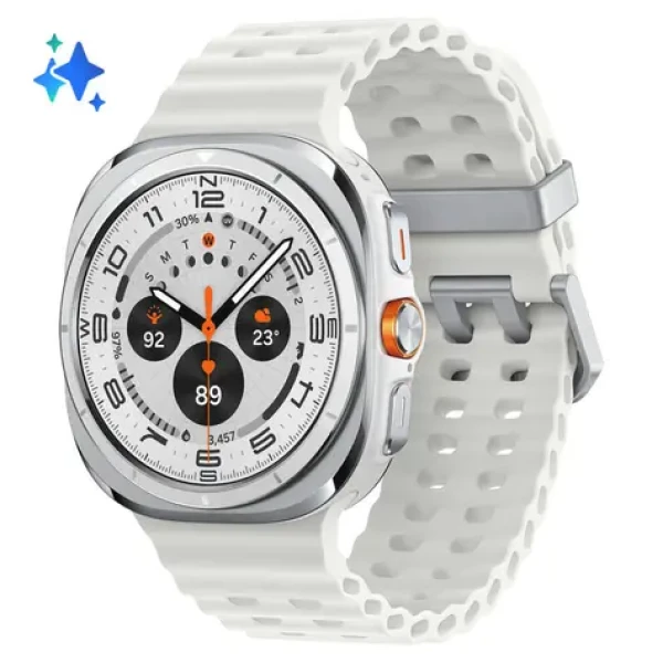 Samsung Galaxy Watch Ultra (2025) 47mm biela / Chytré hodinky / AMOLED / Wi-Fi + LTE / BT / GPS / Wear OS (SM-L705FAW2EUE)