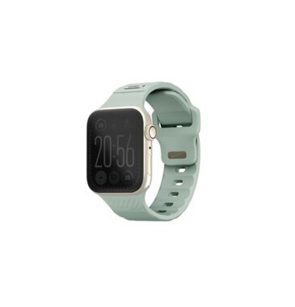 UNIQ Stride FKM remienok pre Apple Watch 42 41 40 mm - ICEPLANT GREEN (zelená) (8886463688557)