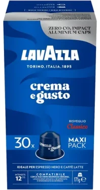 Lavazza Crema e Gusto Classico 30 ks / Kapsľová káva / Nespresso