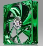 ENERMAX UCAP8-G / Apollish / ventilátor / 80mm / 600-2100rpm / zelená LED (UCAP8-G)
