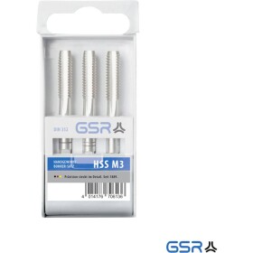 GSR 00706250 sada ručných závitníkov 3-dielna metrický M12 1.75 pravotočivý DIN 352 HSS-G 1 ks; 00706250