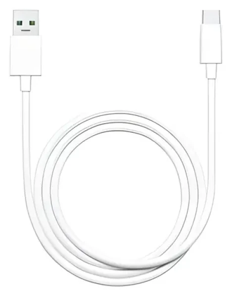 Oppo DL129 biela / Dátový kábel / USB-A / USB-C / 65W / 1m (57983108753)