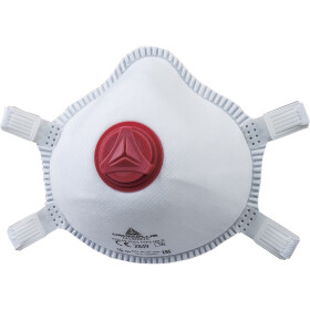 Respirátory Delta Plus M1300VC - balenie 5ks Farba: Biela
