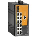 Weidmüller IE-SW-AL14M-12GT-2GESFP priemyselný ethernetový switch 10 / 100 / 1000 MBit/s; 2682360000