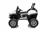 Mamido Detské elektrické autíčko Buggy Mercedes-Benz Unimog 4x4 biele