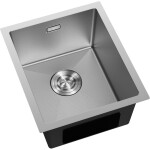 MEXEN - Trixo oceľový drez 1-bowl 370 x 440 mm, nerez HC 6412371000-01HC