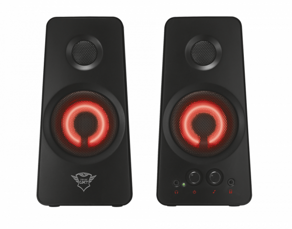 Trust GXT 608 Illuminated 2.0 Speaker Set / Reproduktory / 2.0 / 36W (21202-T)