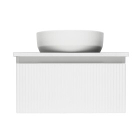Kúpeľňová skrinka pod umývadlo SAT Evolution 58x30x44, 8 cm biela mat SATEVO60WMD SATEVO60WMD