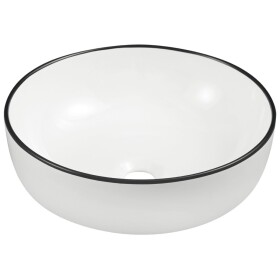 KERRA - Umývadlo na dosku KR-98 WH/BL 5907548123213