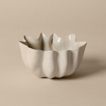 Ferm Living Kameninová misa Nium Off White Ø 22 cm