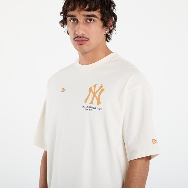 Tričko New Era MLB Baseball Graphic Os Tee New York Yankees UNISEX Off White M