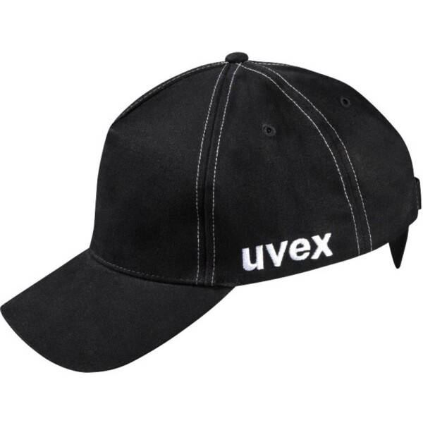 Uvex u-cap sport 9794402 pracovná čiapka so šiltom čierna; 9794402 - UVEX Protinárazová u cap šport čierna / šilt 7cm / tvrdá škrupina z ABS / textilná z bavlny