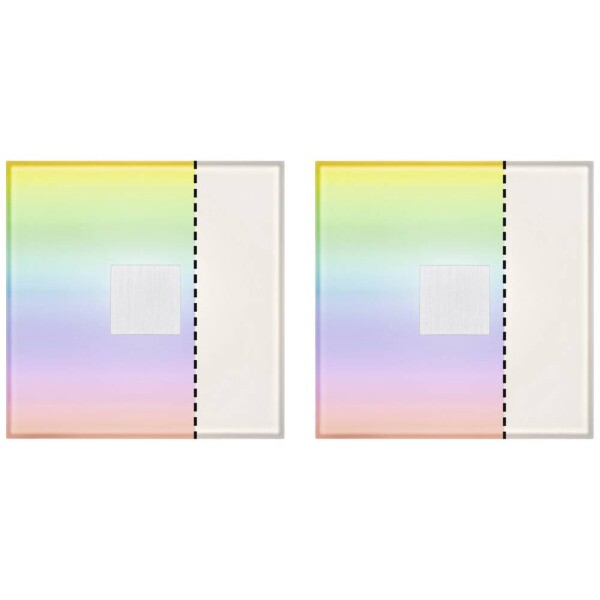 Paulmann LumiTiles Basic Set Square 10x10cm 78412 LED panel (základná jednotka) LED 2.2 W teplá biela biela; 78412