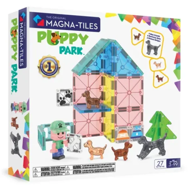 MAGNA-TILES Magnetická stavebnica Puppy Park