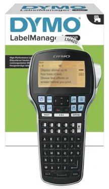 Dymo LabelManager 420P čierna / Tlačiareň samolepiacich štítkov / D1 / šírka pásky 6/9/12/19 mm / LCD displej / USB (S0915490)