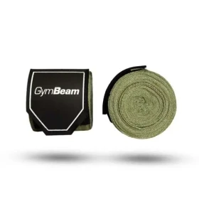Boxerské bandáže 4 m - GymBeam (zelená) (87010-3-green)