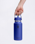 Hydro Flask Wide Mouth with Flex Straw Cap (946 ml) Capri Blue