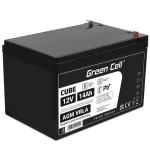 Green Cell VRLA AGM 12V | 4.2A / zabezpečovacia | solárne | protipožiarne systémy (AGM08)