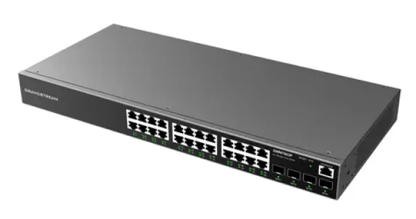 Grandstream GWN7803P / Switch / L2+ Managed PoE / 24x RJ45 1Gb / 4X SFP / 360W PoE (GWN7803P)