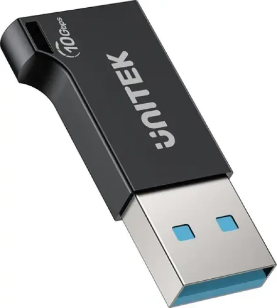 Unitek A1049ABK01 čierna / Adaptér / USB-A (M) - USB-C (F) (A1049ABK01)