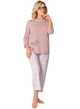 Pyžamo Martel 272 Gabrysia II 7/8 M-3XL růžová L