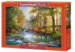 Castorland 300532 Puzzle Pozdĺž rieky
