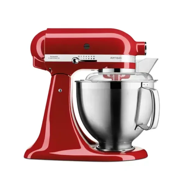 KitchenAid Kuchynský robot Artisan 5KSM185PSEER červená / 300W / 4,8L / 10 rýchlostí (5KSM185PSEER)