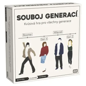 Spin Master GAMES Spoločenská hra Súboj generácií
