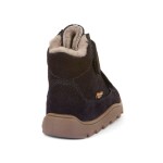 Chlapčenské zimné barefoot topánky ZERU TEX FURRY Dark blue, Froddo, G2110149, tmavomodrá - 28