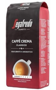 Segafredo Caffé Crema Classico 1 kg / Zrnková káva / 50% Arabica amp; 50% Robusta (5900420080093)