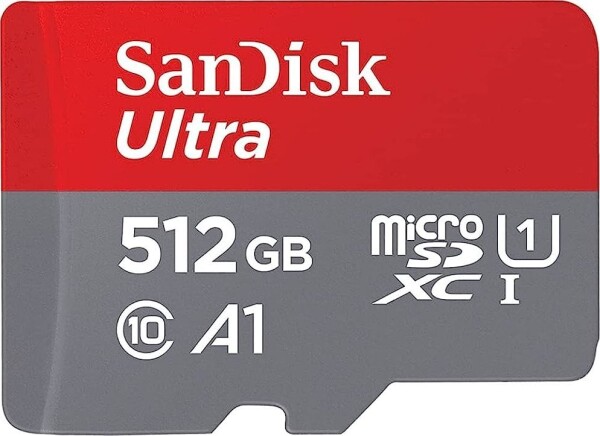 SanDisk MicroSDXC Class 10 512GB SDSQUNR-512G-GN6TA