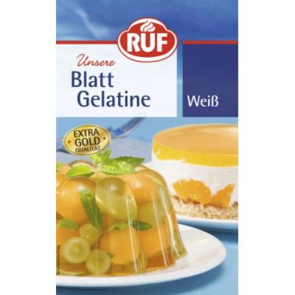 želatina v plátcích - číra - RUF - RUF